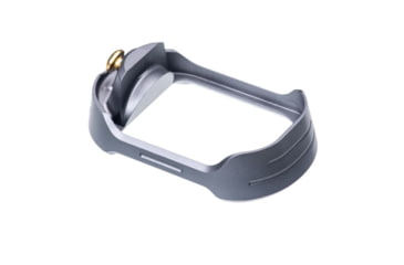 Image of Tyrant CNC Glock Gen5 Magwell, G17/22/31/34/35, Grey/Gold, TD-G17MW-G5-Gr-GScew