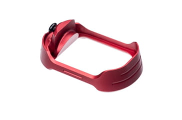 Image of Tyrant CNC Glock Gen5 Magwell, G17/22/31/34/35, Red/Black, TD-G17MW-G5-R-Bla-Sc