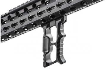 Image of Tyrant CNC HALO Series MiniVert Grip MLOK, Blue, TD-552-B-M