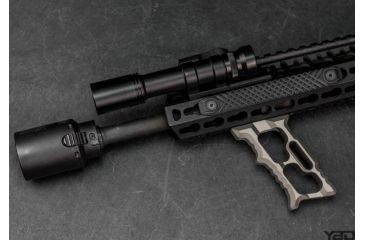Image of Tyrant CNC HALO Series MiniVert Grip MLOK, Grey, TD-552-G-M