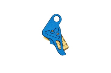 Image of Tyrant CNC Hellcat/Hellcat Pro Trigger Shoe, Blue/Gold, TD-HCATTRIG-BLUE/GOLD