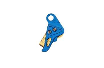 Image of Tyrant CNC Hellcat/Hellcat Pro Trigger Shoe, Blue/Gold, TD-HCATTRIG-BLUE/GOLD