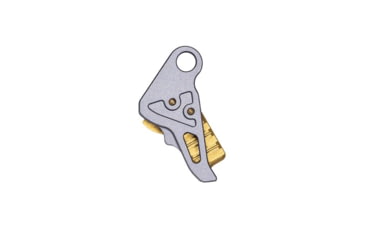Image of Tyrant CNC Hellcat/Hellcat Pro Trigger Shoe, Grey/Gold, TD-HCATTRIG-GREY/GOLD