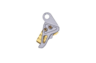 Image of Tyrant CNC Hellcat/Hellcat Pro Trigger Shoe, Grey/Gold, TD-HCATTRIG-GREY/GOLD