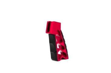 Image of Tyrant CNC Mod Grip, w/Chevron Back Straps, Red, Medium, TD-763-R3