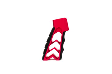 Image of Tyrant CNC Mod Grip, w/Chevron Back Straps, Red, Medium, TD-763-R3