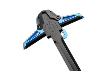 Image of Tyrant CNC Nexgen AR15 Ambi Charging Handle, Blue, TD-AR15CHRG-Blue