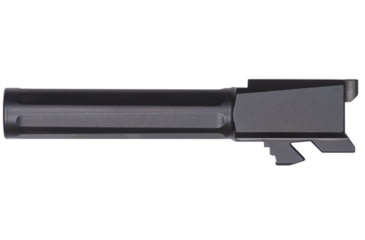 Image of Tyrant CNC Non Threaded Pistol Barrel, Glock 19/19X/45, 1-10 Twist, 416R Stainless Steel, 1/2-28 Thread, Black, TD-G19BRL-NOTRD-Black