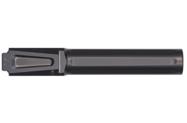 Image of Tyrant CNC Non Threaded Pistol Barrel, Glock 19/19X/45, 1-10 Twist, 416R Stainless Steel, 1/2-28 Thread, Black, TD-G19BRL-NOTRD-Black