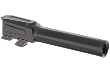 Image of Tyrant CNC Non Threaded Pistol Barrel, Glock 19/19X/45, 1-10 Twist, 416R Stainless Steel, 1/2-28 Thread, Black, TD-G19BRL-NOTRD-Black
