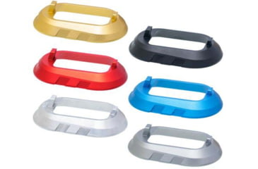 Image of Tyrant Designs Sig Sauer P320 Pistol Magwell, Black/Black, Black/Gold, Blue/Black, Blue/Gold, Gold/Black, Gold/Gold