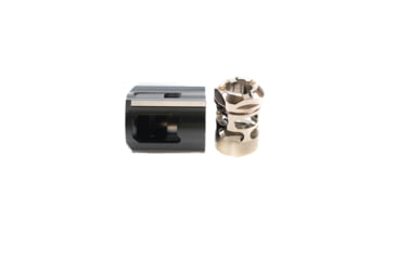 Image of Tyrant CNC T-Comp Glock 43 Compensator, Black/Nickel, TD-G43COMP-BLK/NIK