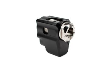 Image of Tyrant CNC T-Comp Glock 43 Compensator, Black/Nickel, TD-G43COMP-BLK/NIK
