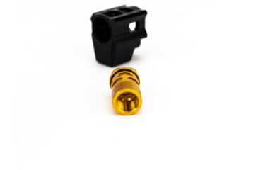 Image of Tyrant CNC T-Comp Glock Gen 3 Compensator, Black/Gold, TD-TCOMPG3-BLK/GLD