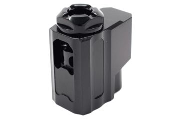 Image of Tyrant CNC T-Comp Sig Sauer Compensator, Model P320, Black/Black, TD-P320COMP-BLK/BLK
