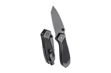 Image of Tyrant CNC T.D.C.001 3in Folding Knife, Tanto Blade, D2 Steel, Black/Black, TD-TDC001-Black-Black
