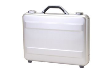 Image of USED TZ Case AC66 Molded Aluminum Attache Case, 18x13x4in - Silver AC-66S, EDEMO1