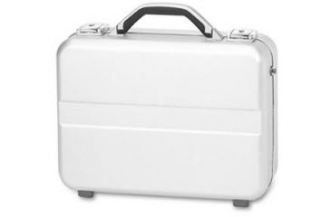 Image of TZ Case AC77 Molded Aluminum Attache Case, 14.25x10.5x4.5in - Silver AC-77S 