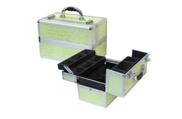 Image of TZ Case TC07 Beauty Case - Green Alligator TC-07-GA