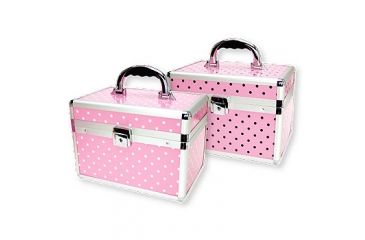 Image of TZ Case Small Makeup Kit - Pink White Dot AB68PWD