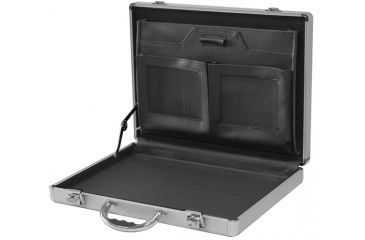 Image of TZ Case DLX-16 Slim Line Design Packaging/Tool Case - Silver DLX-16S 