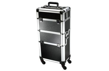 Image of TZ Case Large Wheeled Professional Makeup/Multi-Purpose Case, Black, AB-408T B
