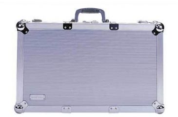 Image of T.Z. Case Toughmate Alumitech 6-Pistol/Sil. Pistol Case 25x15x4.75in, Silver TM0025SS