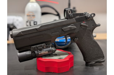 Image of U.S. Optics 1x24mm Rise Reflex Red Dot Sight, 3 MOA Red Dot, Matte Black, Small, RISE