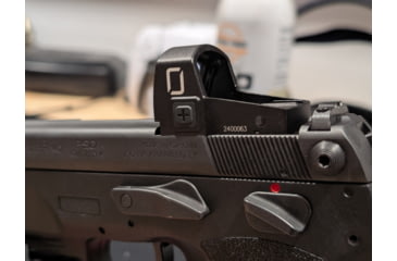 Image of U.S. Optics 1x24mm Rise Reflex Red Dot Sight, 3 MOA Red Dot, Matte Black, Small, RISE