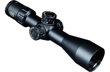 Image of U.S. Optics 3-12x TS-12 Rifle Scope, Second Focal Plane, 30mm, Black, Small, TS-12 SFP