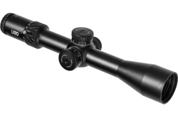 Image of U.S. Optics 3-18x50mm TXH Riflescope, First Focal Plane, 34mm Tube, Red EMCR Reticle, Matte Black, Medium, TXH 3-18X EMCR