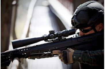 Image of U.S. Optics 5-25x52mm Rifle Scope, w/Illuminated B-25 MDMOA Reticle, Matte Black, Medium, B-25 MDMOA