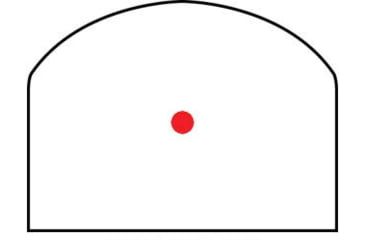 Image of U.S. Optics DRS 2.0 Enhanced Red Dot Sight, 5 MOA Dot, 1x, Black, Small, DRS 2.0 ENHANCED