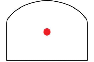 Image of U.S. Optics DRS 2.0 Red Dot Sight, 6 MOA Dot, 1x, Black, Small, DRS 2.0