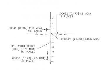Image of U.S. Optics B-25 5-25x52mm Rifle Scope, Digital Red FFP IGR Reticle, 100 Click Elevation Knob and US#5 Windage Knob with 1/4 IPHY Adjustment, Matte Black, B-25 IGR