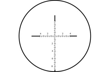 Image of U.S. Optics LR-17 Mil GAP FFP Illuminated Reticle 3.2-17x44mm Rifle Scope, Matte Black, LR-17MIL