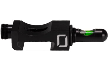 Image of U.S. Optics Rail Mounted Fixed Bubble Level, Matte Black, Small, BBL-100