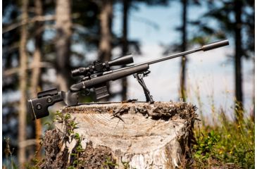 Image of U.S. Optics SVS 1-6x24mm Rifle Scope, Matte Black, Medium, SVS 1-6