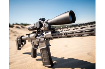 Image of U.S. Optics SVS 1-6x24mm Rifle Scope, Matte Black, Medium, SVS 1-6