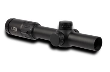 Image of U.S. Optics TS-6X Rifle Scope, 1-6x24mm, 30mm Tube, First Focal Plane, Digital Red Illuminated MS2 Reticle, Matte Black TS-6X MS2