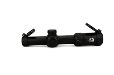 Image of U.S. Optics TS-8X Rifle Scope, 1-8x24mm, 30mm Tube, Digital Red SFP Simple Cross Hair Reticle, Elevation and Windage Zeroing Knob with 1/2 MOA Adjustments, Matte, Black, TS-8X SFP