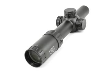 Image of U.S. Optics TS-8X Rifle Scope, 1-8x24mm, 30mm Tube, First Focal Plane, Digital Red Illuminated JNG MIL Reticle, Matte Black, TS-8X JNG MIL