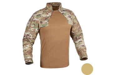 Image of UARM ACS Armored Combat Shirt, Type IIA Threat Level, Tan, S, ACSST-SAACSS2A