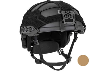 Image of UARM BHBH Boltless High-Cut Ballistic Helmet, Type IIIA Threat Level, Coyote, M, BHBHMC