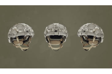 Image of UARM BHBH Boltless High-Cut Ballistic Helmet, Type IIIA Threat Level, Multicam, M, BHBHMM
