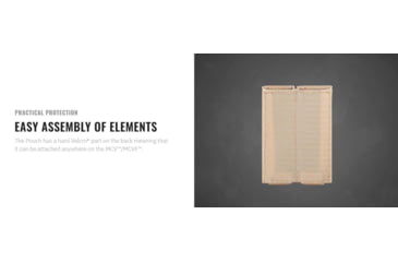 Image of UARM DE-PUMP Dual Extended Pistol Universal Magazine Pouch for MCV/MCVF, Beige, S-XL, DE-PUMPBG