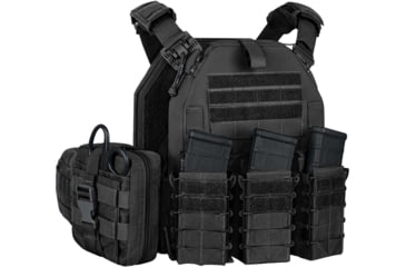 Image of UARM FRPC Fast Response Plate Carrier, Pocket Cummerbund, Black, S, FRPCSB-ACFRPCSB