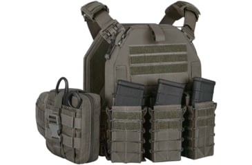 Image of UARM FRPC Fast Response Plate Carrier, Pocket Cummerbund, Ranger Green, S, FRPCSR-ACFRPCSR