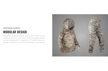 Image of UARM GS Ghillie Suit, Multicam, S-XL, GSM