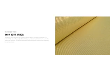 Image of UARM HCBH High Cut Ballistic Helmet, Black, Large, HCBHLB